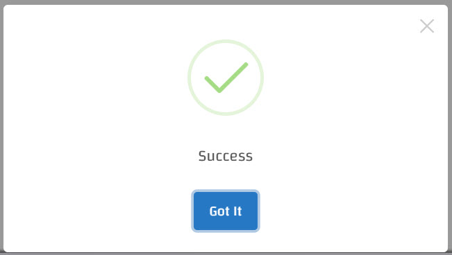 تم التنفيذ بنجاح