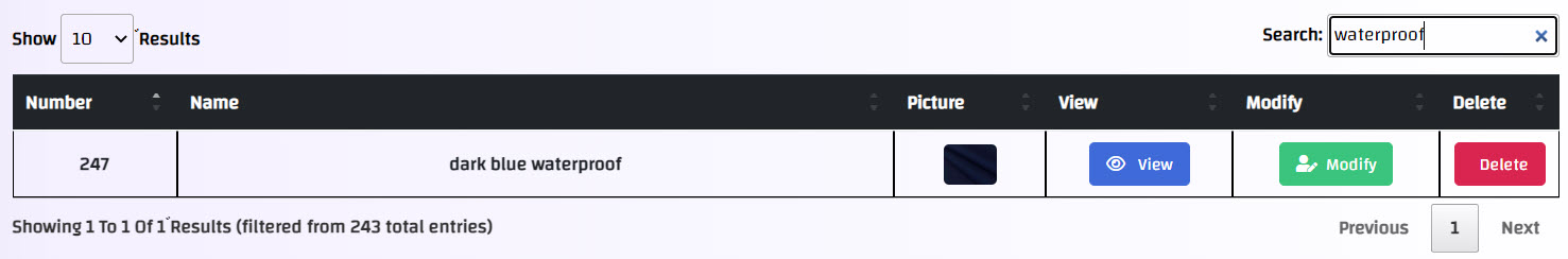 استعراض الأقمشة