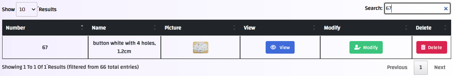 استعراض الأزرار