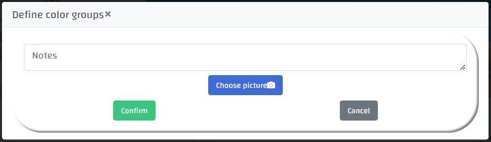 (المجموعات اللونية) تحديد المرياجات
